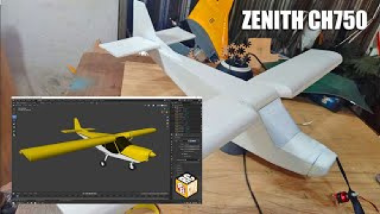 How to design foam RC plane plans