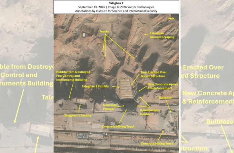 Iran reconstructing nuclear test-linked Taleghan 2 site after IDF ...