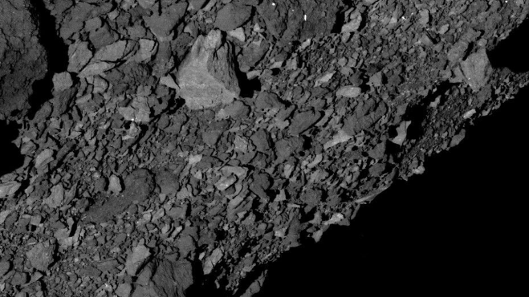 Study finds asteroid Bennu’s surface is 50 times weaker than ground coffee