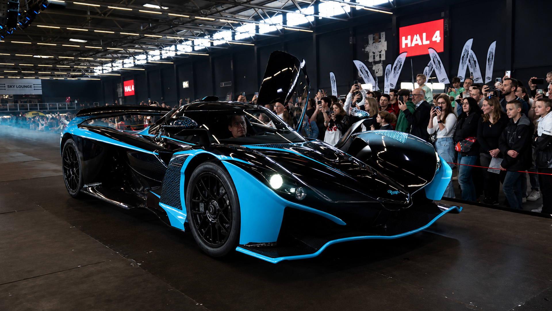 The engines stealing the show at this supercar gathering