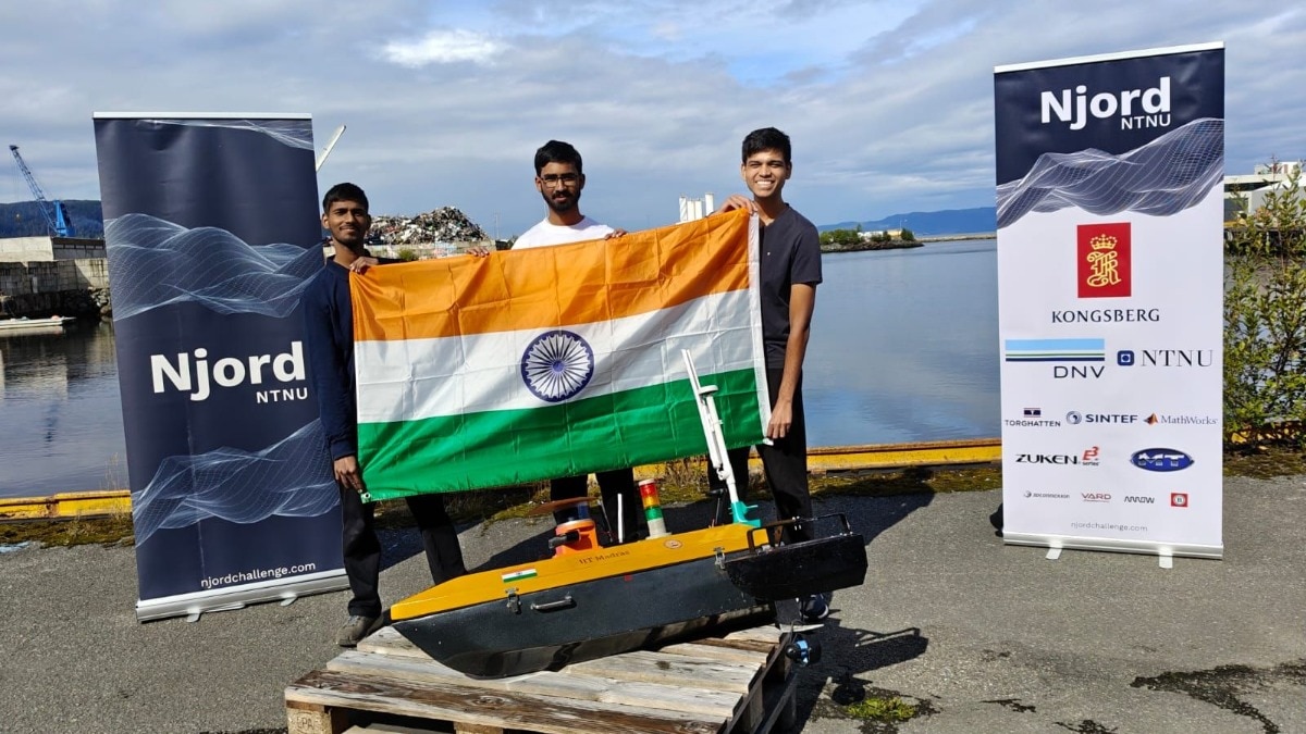 IIT Madras ocean engineering students win global autonomous ship ...