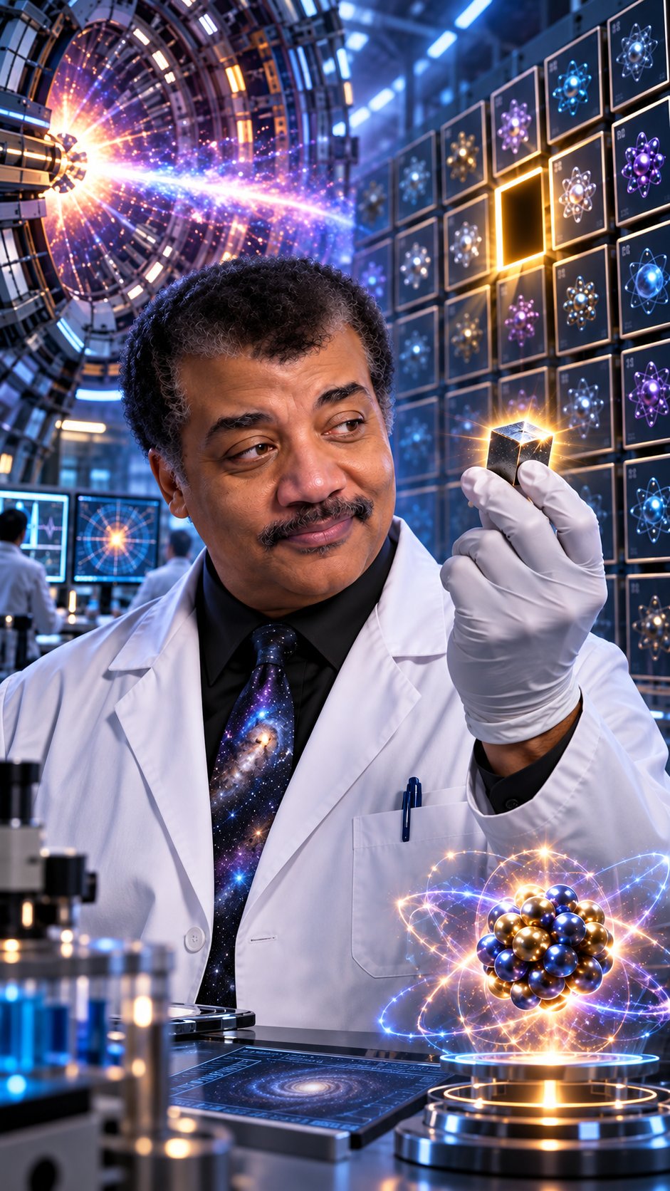 Scientists create a missing element