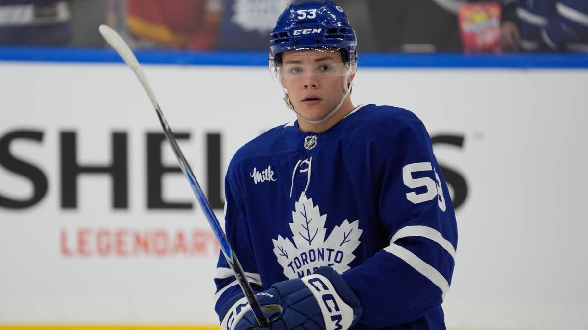 Maple Leafs’ Easton Cowan sends ‘Young Juice’ message after Toronto’s ...