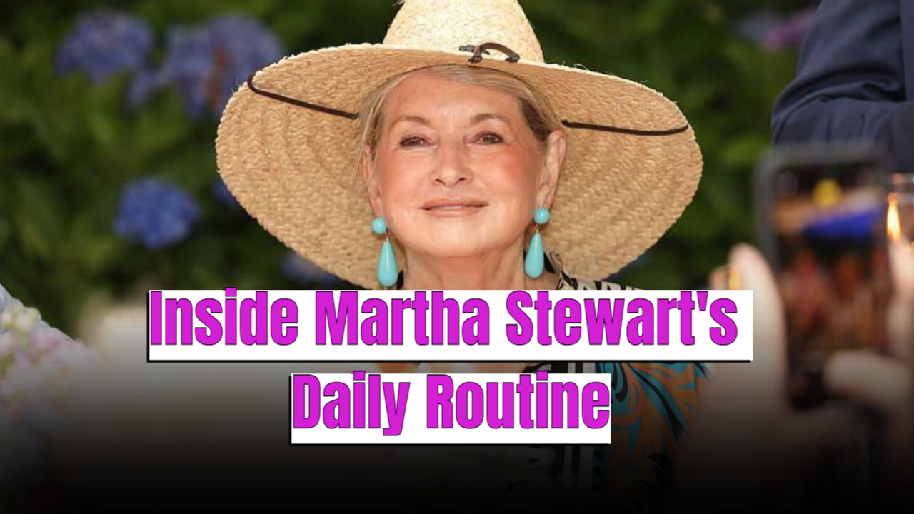 Inside Martha Stewart's daily routine for anti-aging and longevity