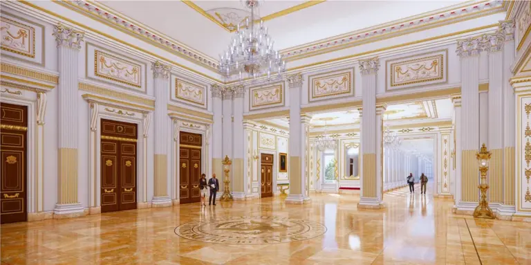 Experts say Trump ballroom interiors represent 'historic monarchies ...
