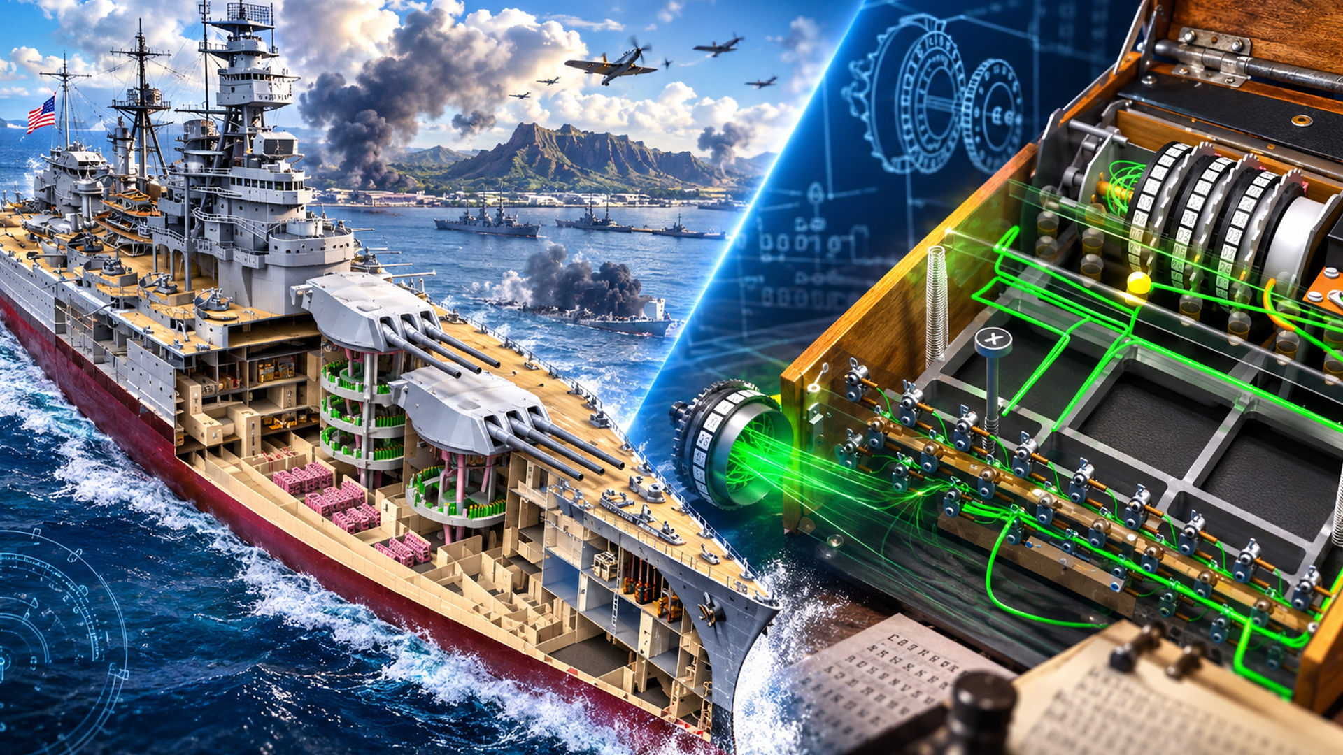 USS Arizona & Enigma: Inside the tech