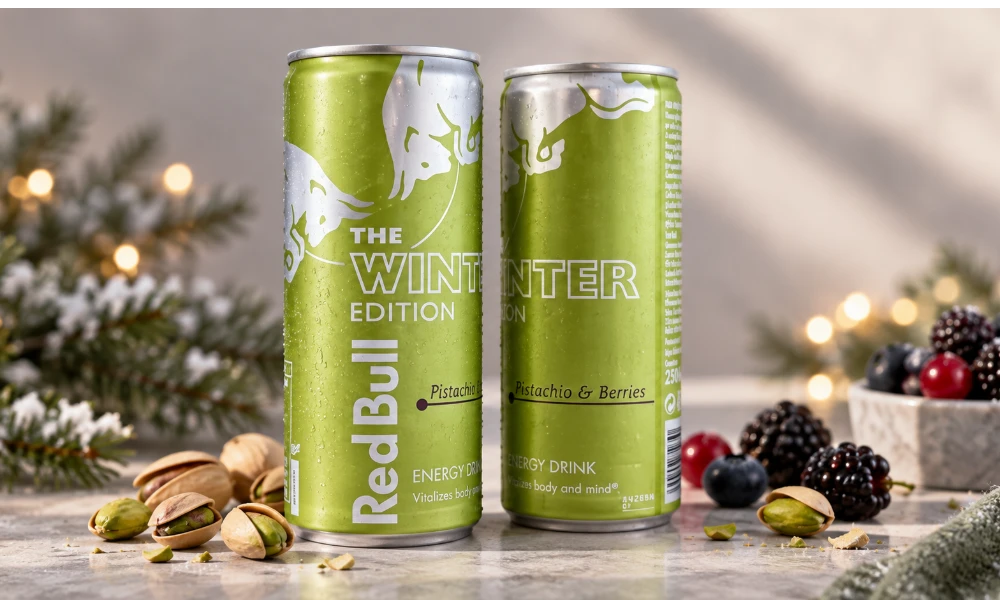 Red Bull’s new pistachio & berries winter edition: An unexpected taste ...