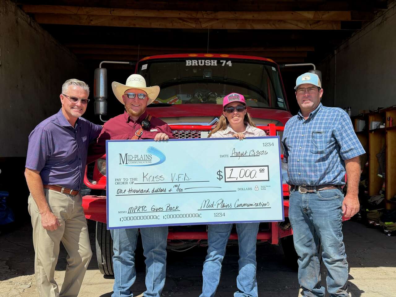 Mid-Plains Communications awards 6 grants to area volunteer fire ...