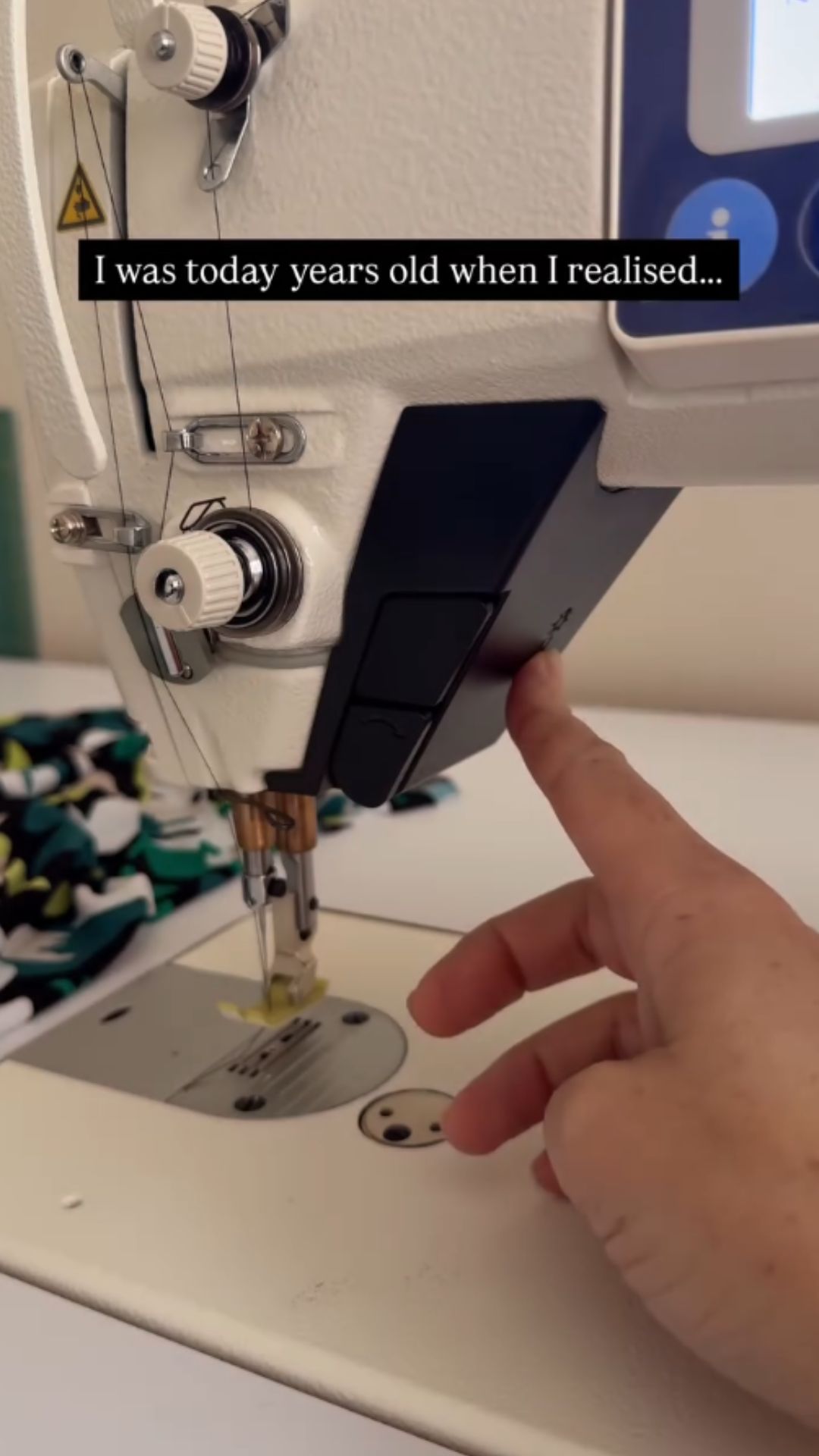 Sewing machine feature I never knew existed