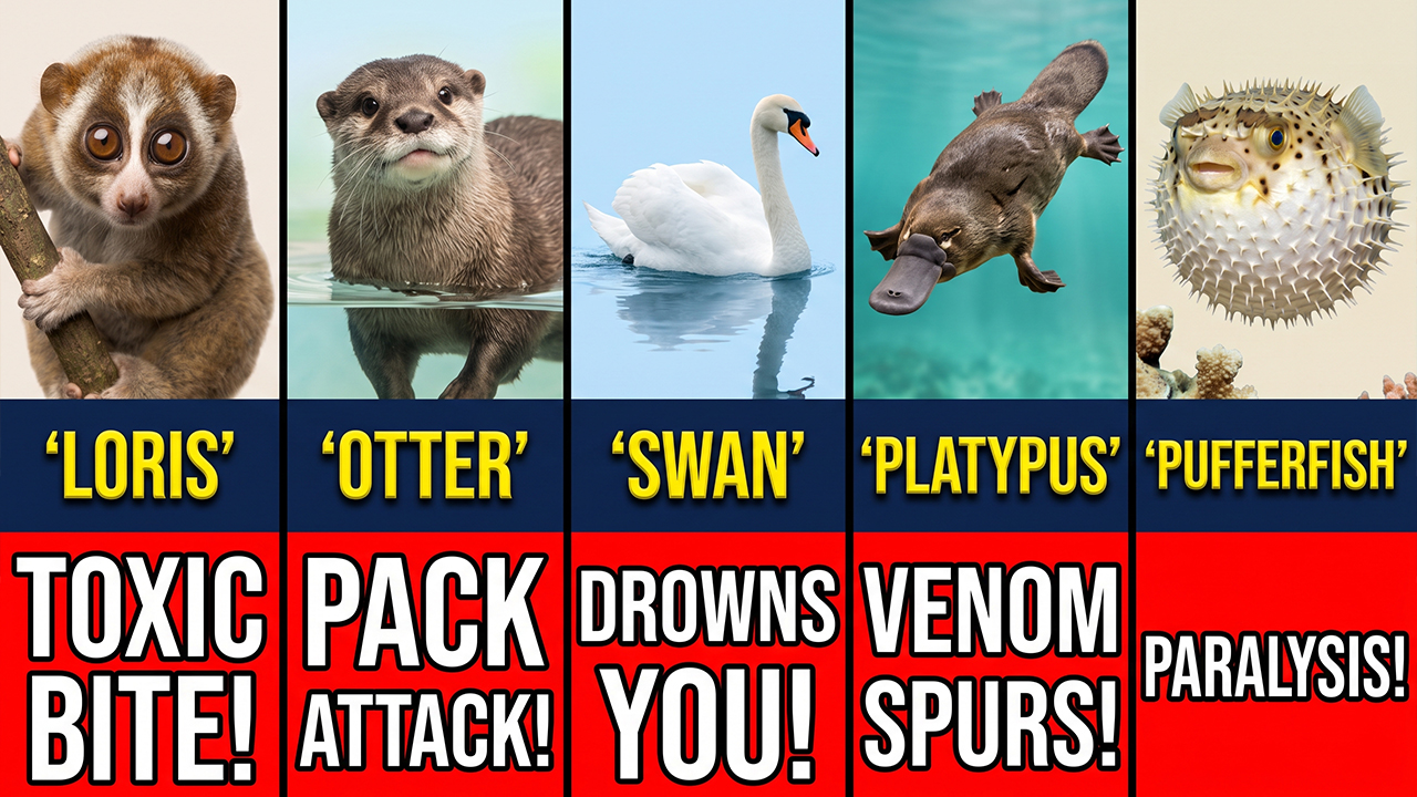 10 cute animals that are actually dangerous killers