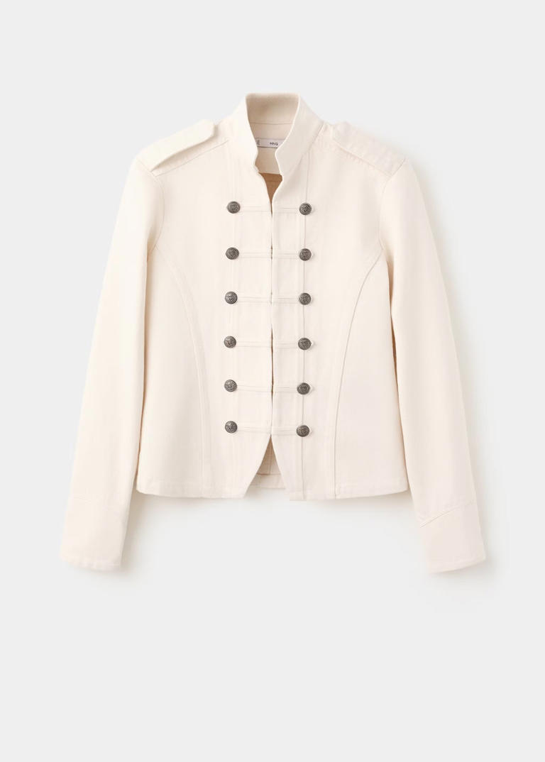 Mango Chaqueta entallada con cuello