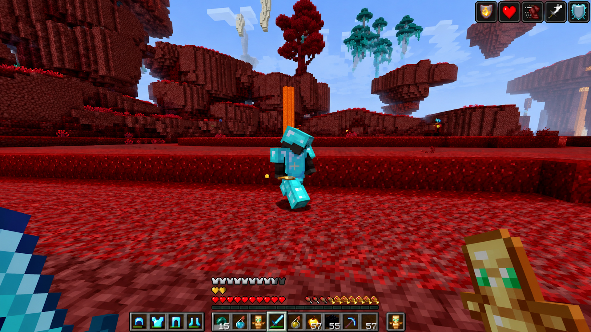 How does old Minecraft crystal combat work?