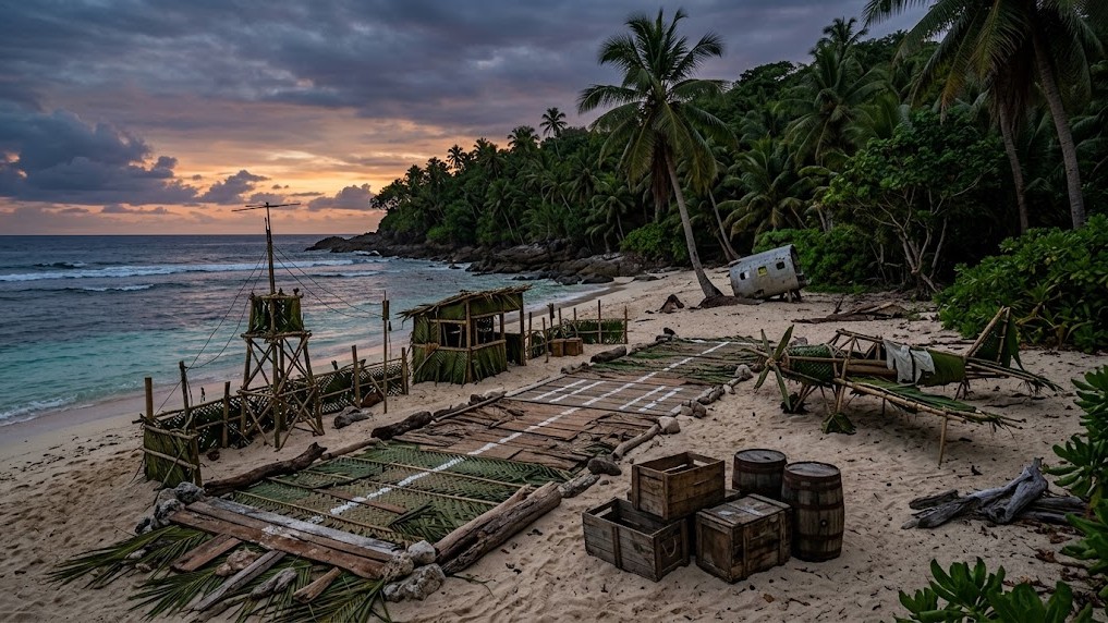 They built fake airfields and marched with bamboo rifles waiting for ...