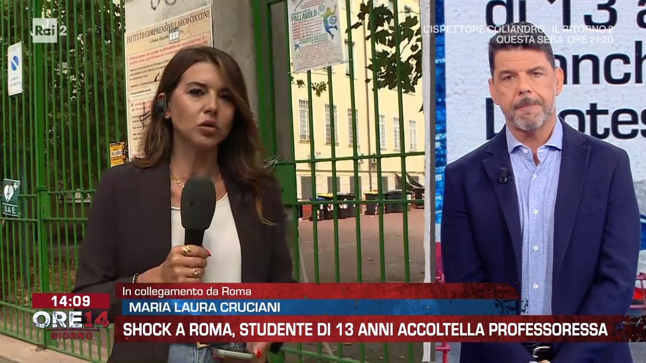 13enne Accoltella La Prof A Roma L ipotesi Della Diretta Social Ore 