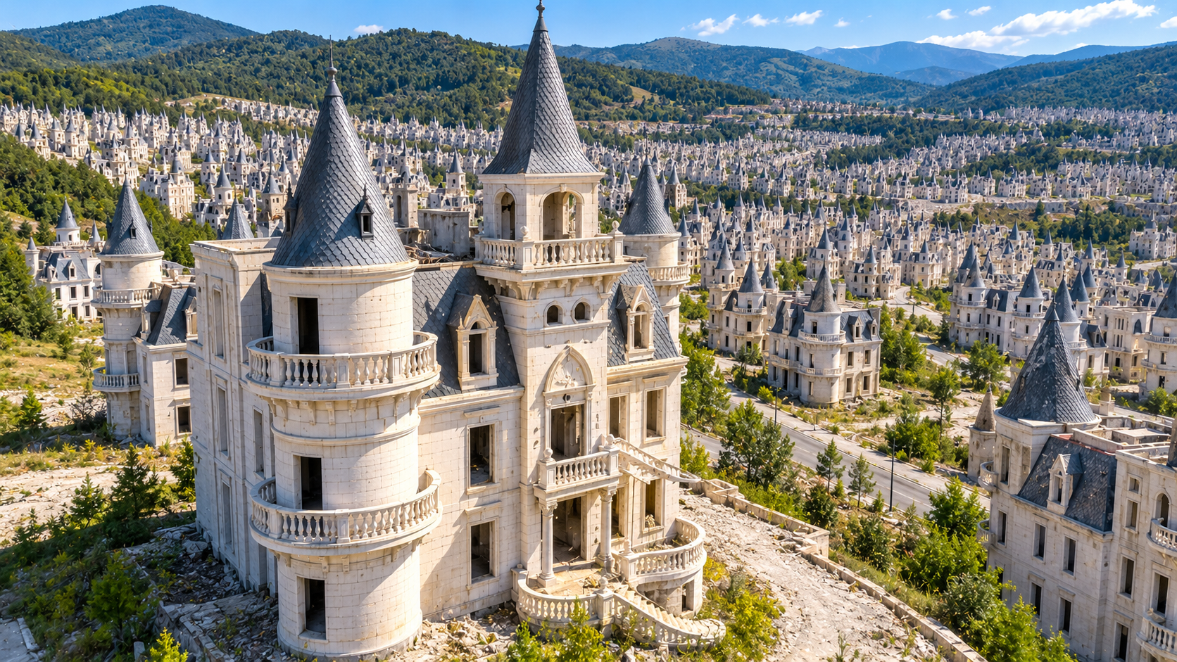 Burj Al Babas - Turkey’s abandoned $200M castle town