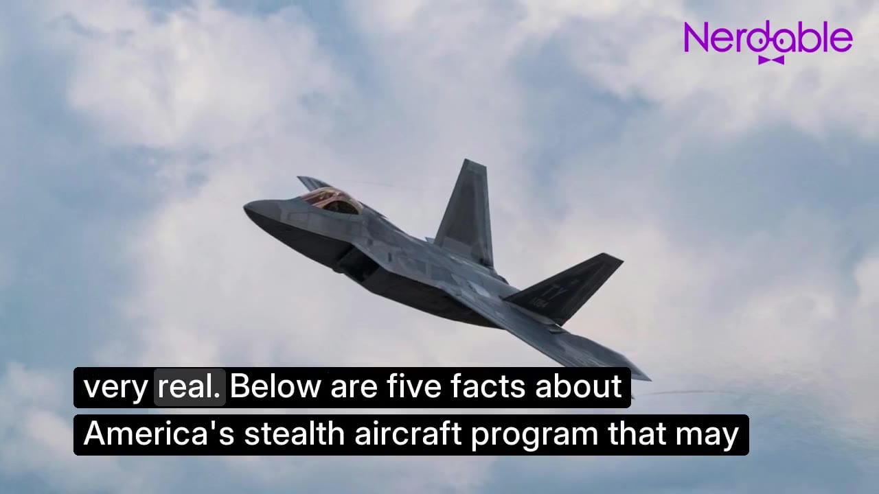5 surprising facts about America's stealth aircraft program