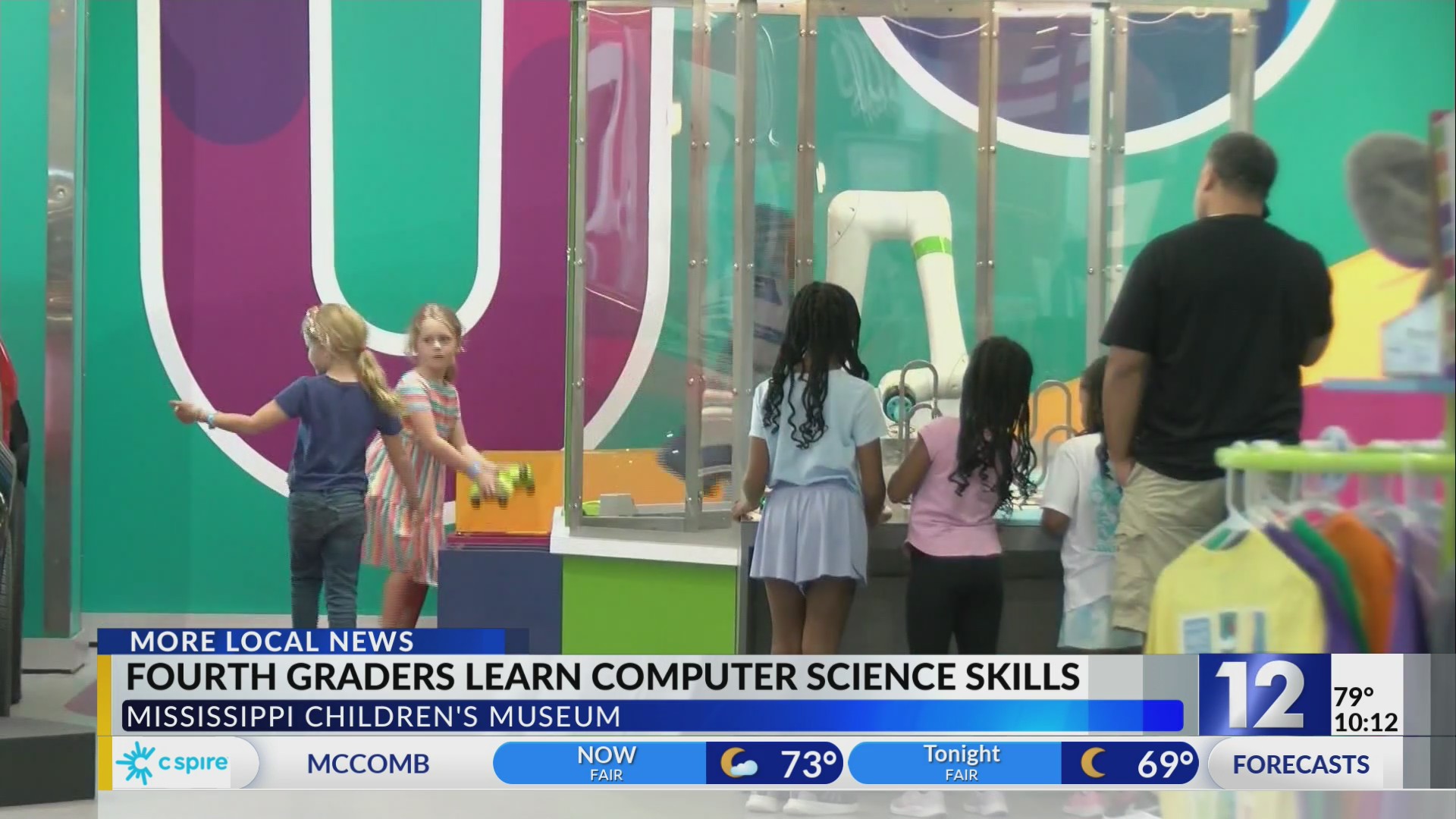 Mississippi students learn about computer science skills