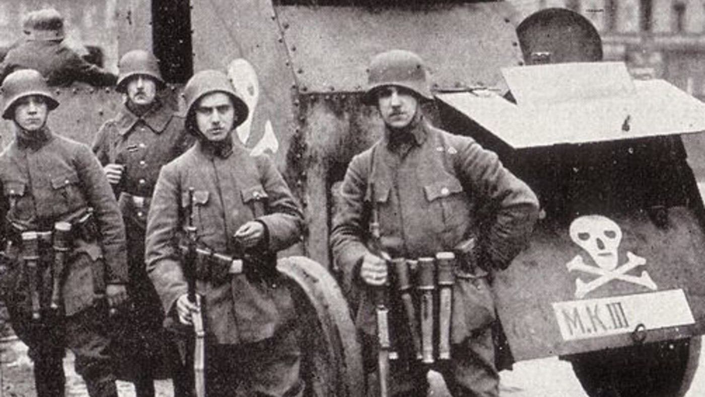 18,000 German volunteers refused to go home – then their Baltic ...