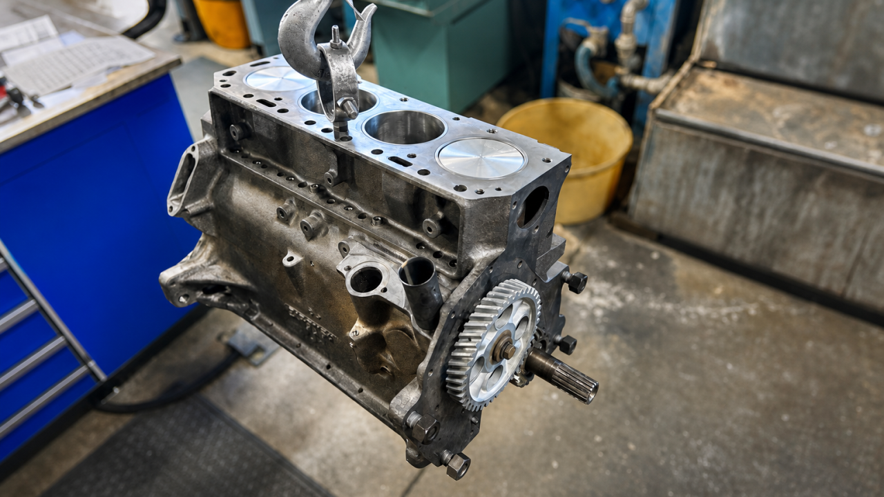 172 Ford connecting rod remanufacturing & short block assembly