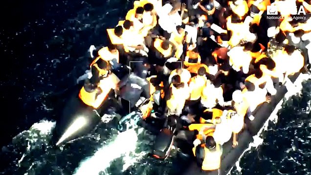 Teen asylum seeker steers 14-meter-long dinghy with 165 migrants on ...