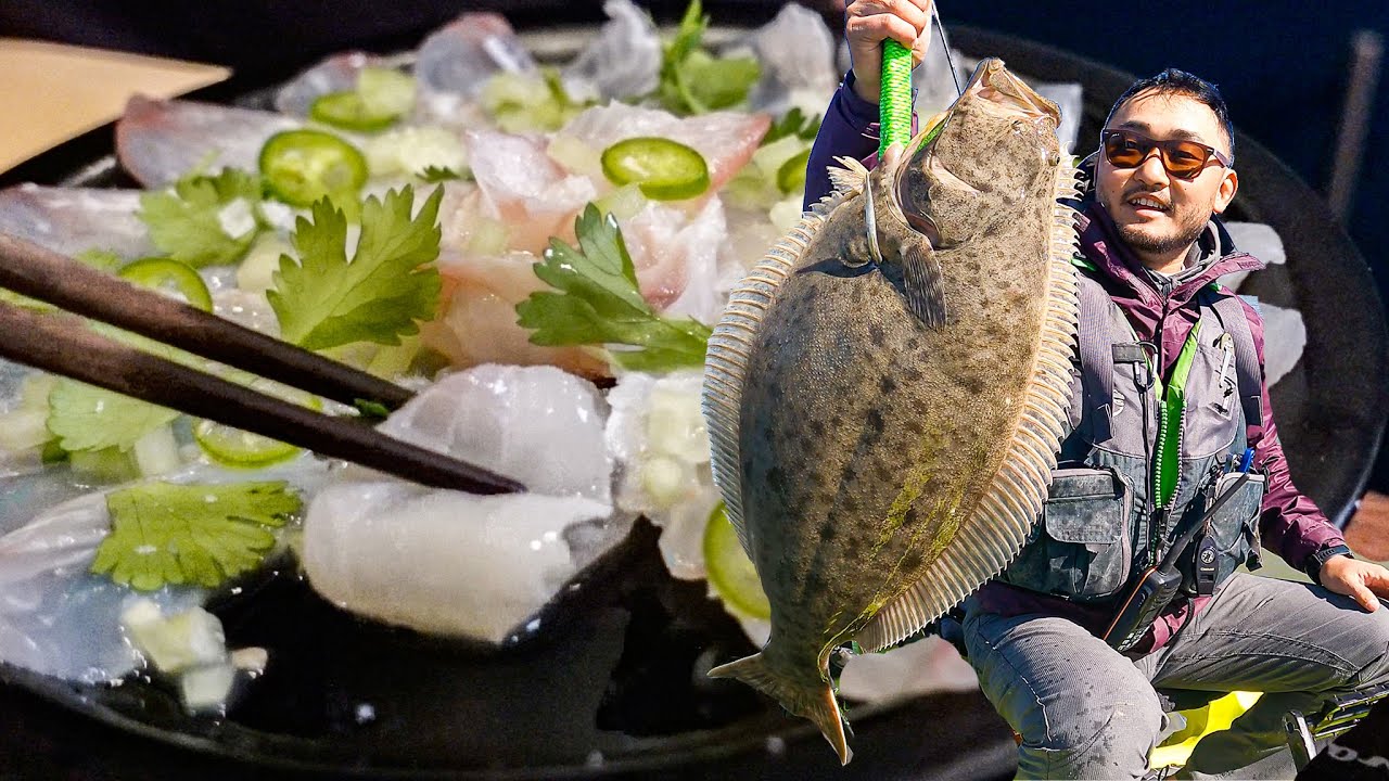 Is this ceviche? Master the art of halibut filleting