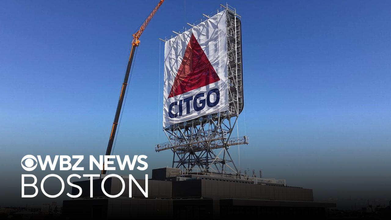 The Citgo sign is back in Boston, sort of