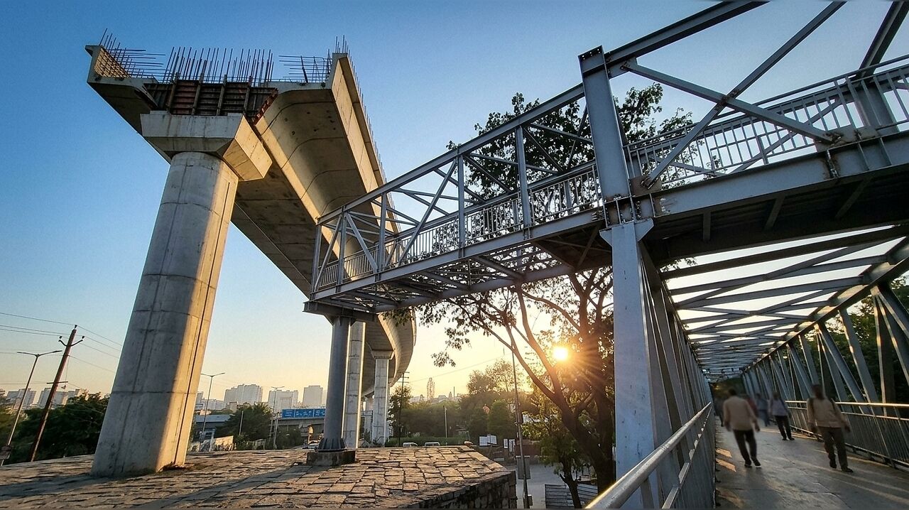 New foot-over-bridge to connect Pune Civil Court metro station and ...