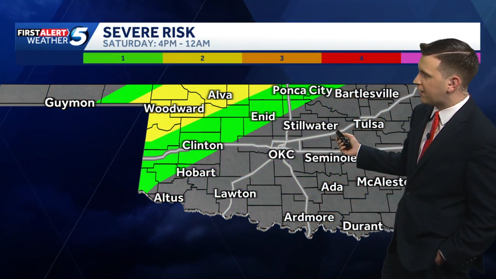 Weekend forecast: Oklahoma braces for record heat and severe weather
