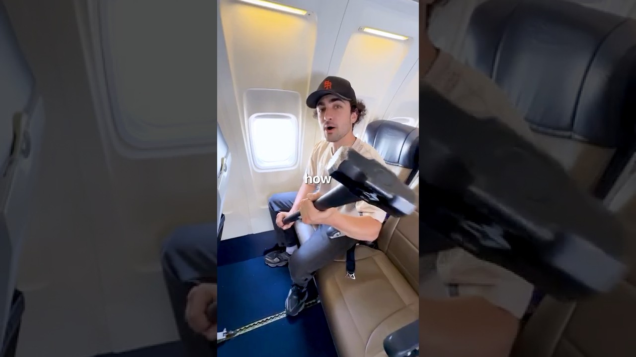 Can a hammer crack a plane window? ️🔨