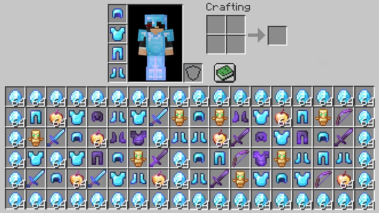 Minecraft UHC but there is infinite loot