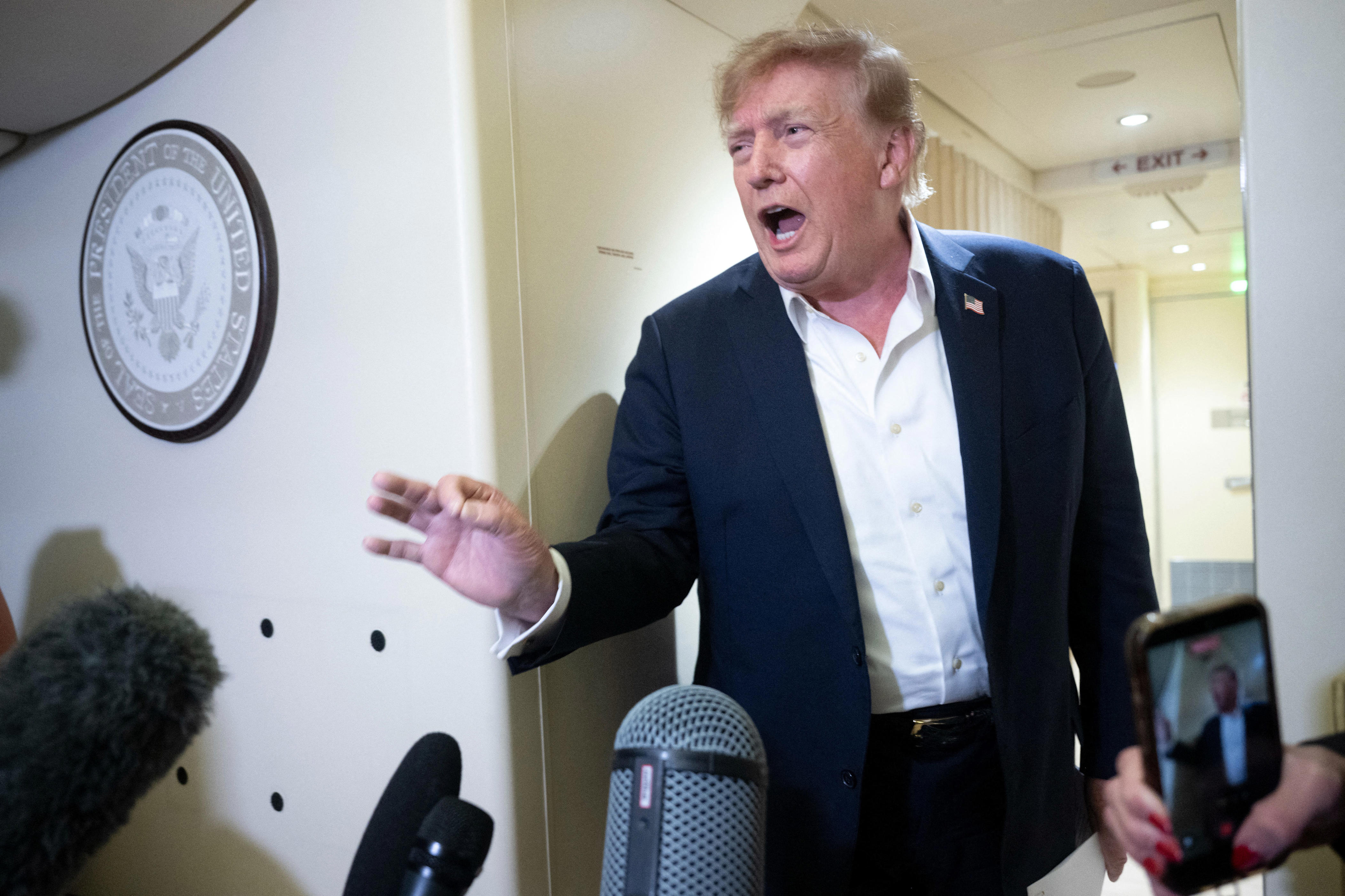Trump says he's banning MS NOW, CNN, and Politico from the White House