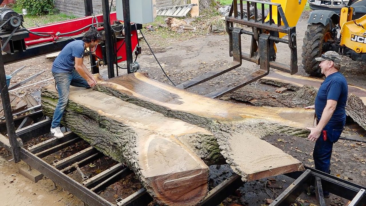 Jeff's latest walnut log adventure