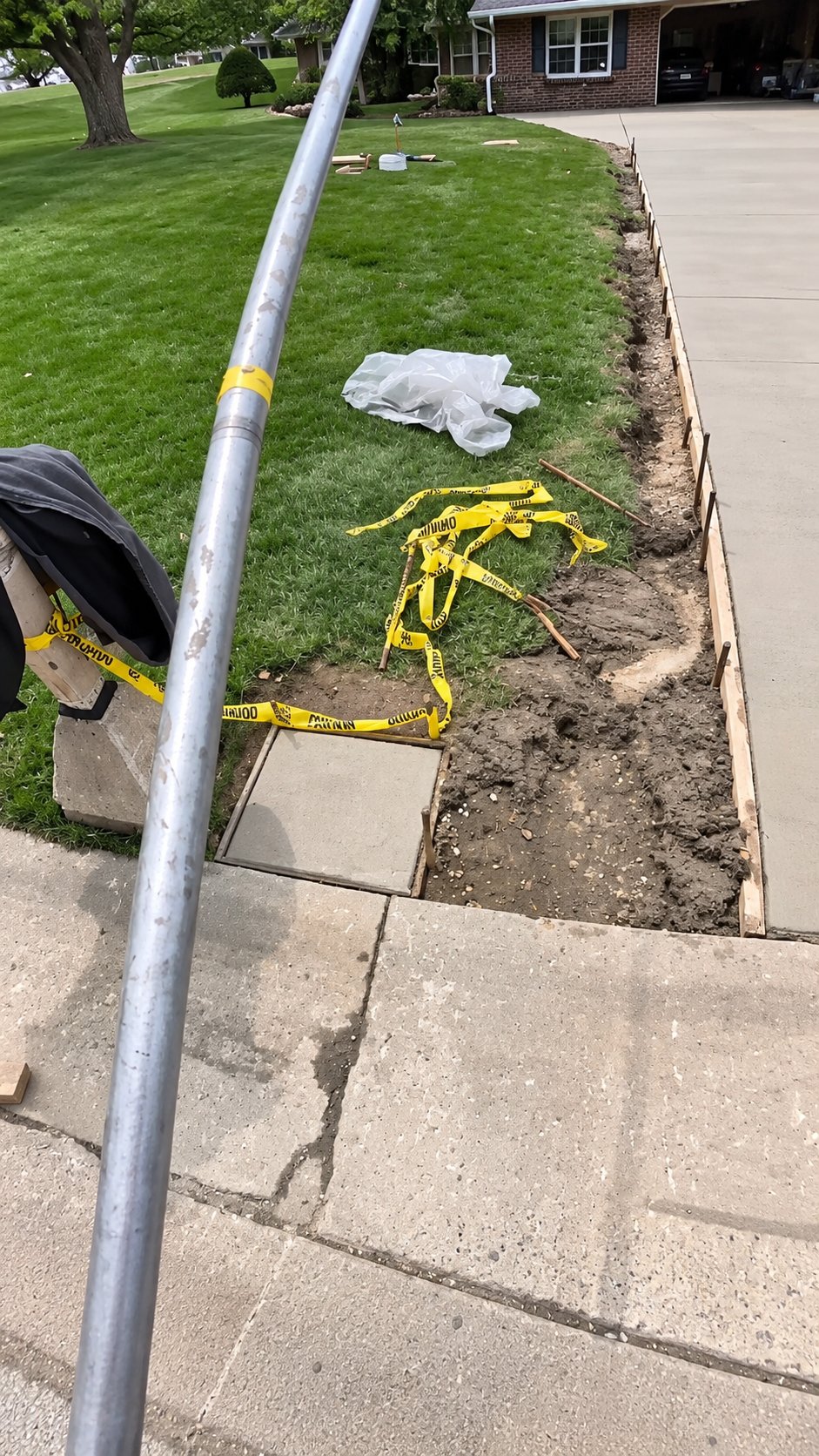 Caro’s walk back on the job site