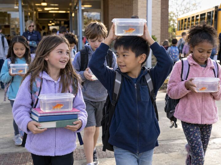Basic goldfish care: My 3rd grader came home with what?