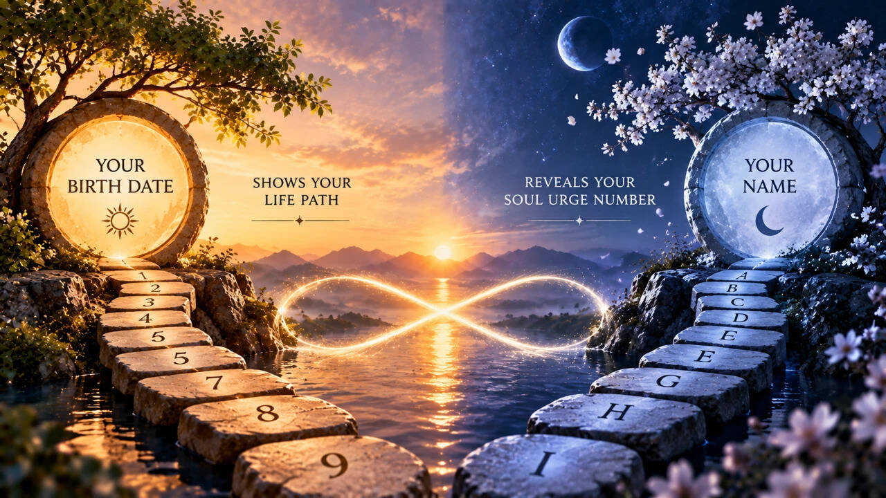 Life path and soul urge numbers: Birth date shows direction; name ...