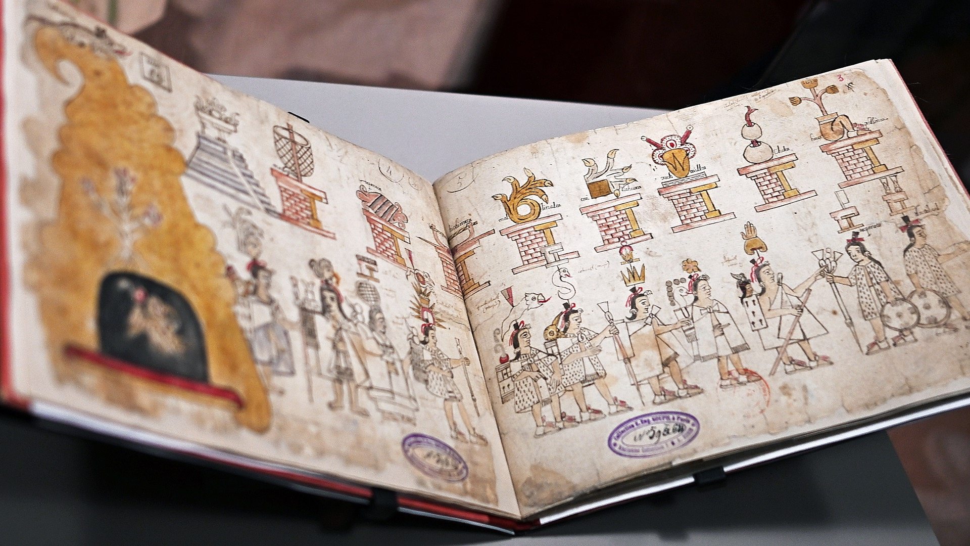 Watch: Aztec codex on display in Mexico for first time in 186 years