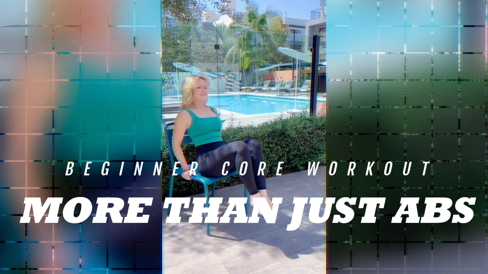 No floor core - seated ab routine for strength, mobility & balance