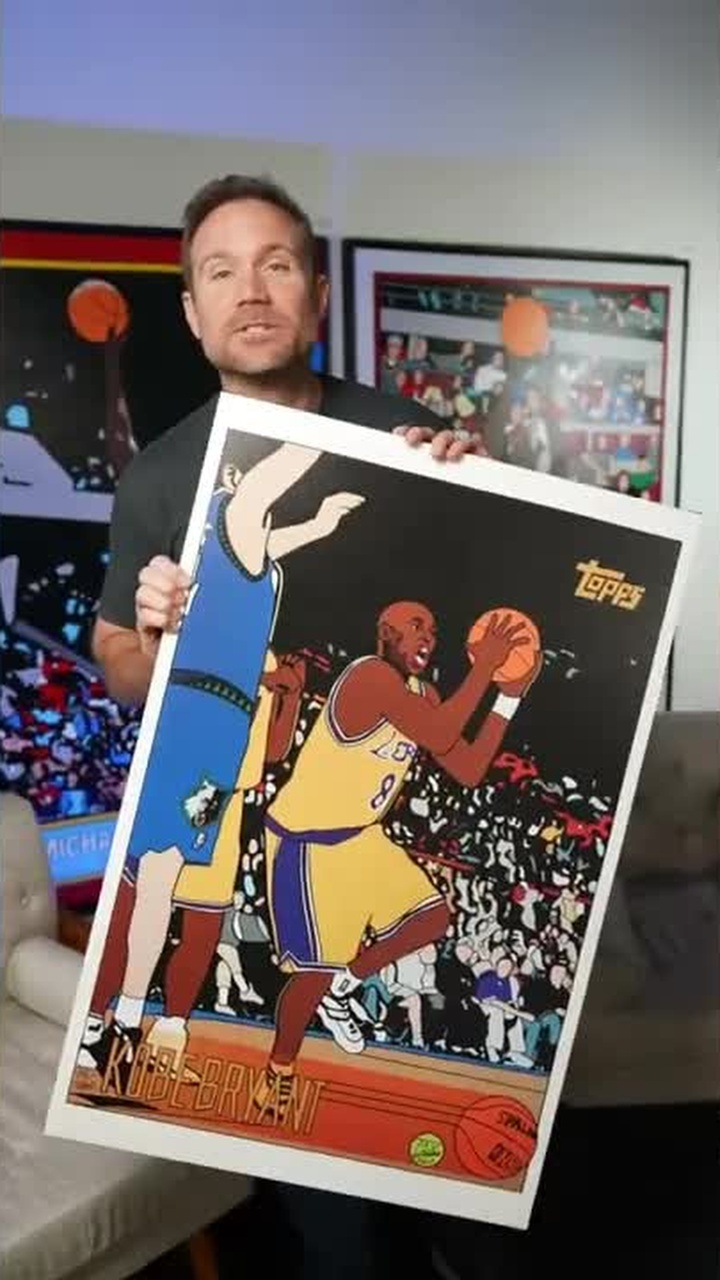 Sports card art collection featuring Jay Geeker!