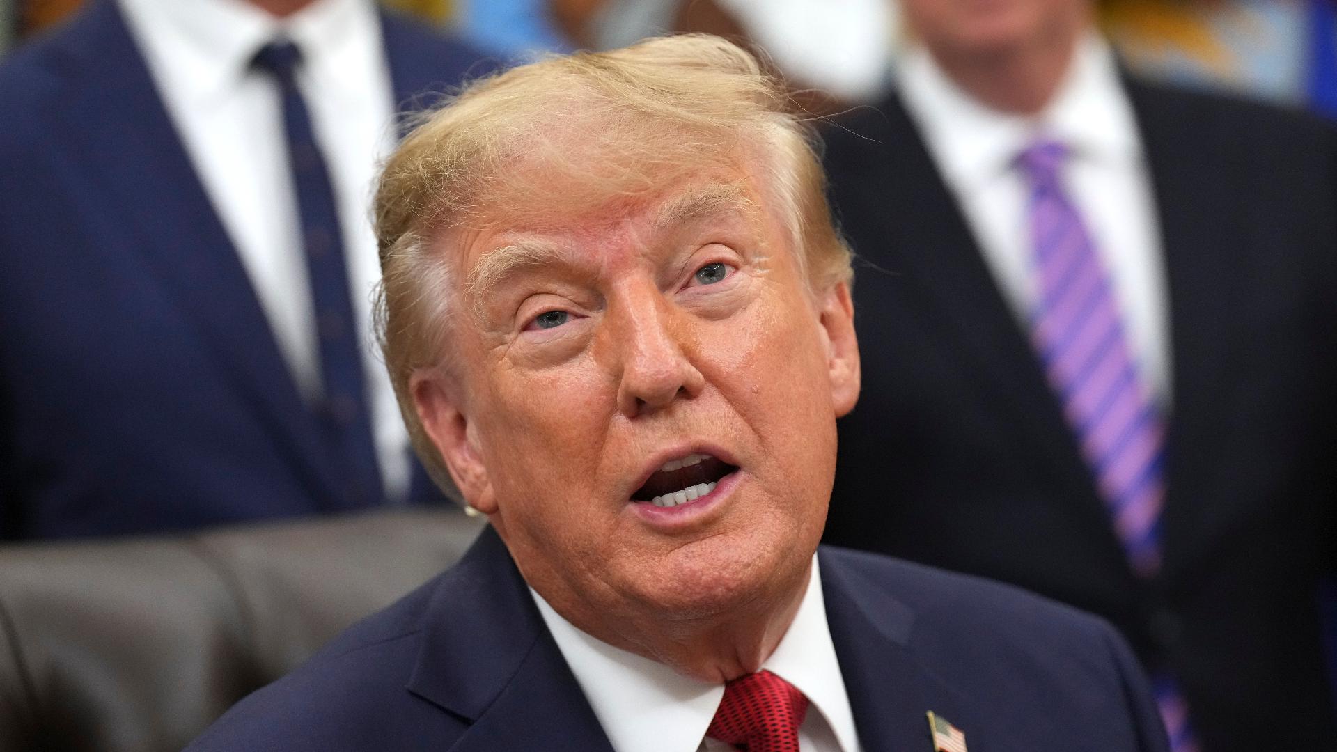 Trump says he is banning CNN, MSNOW, Politico from the White House