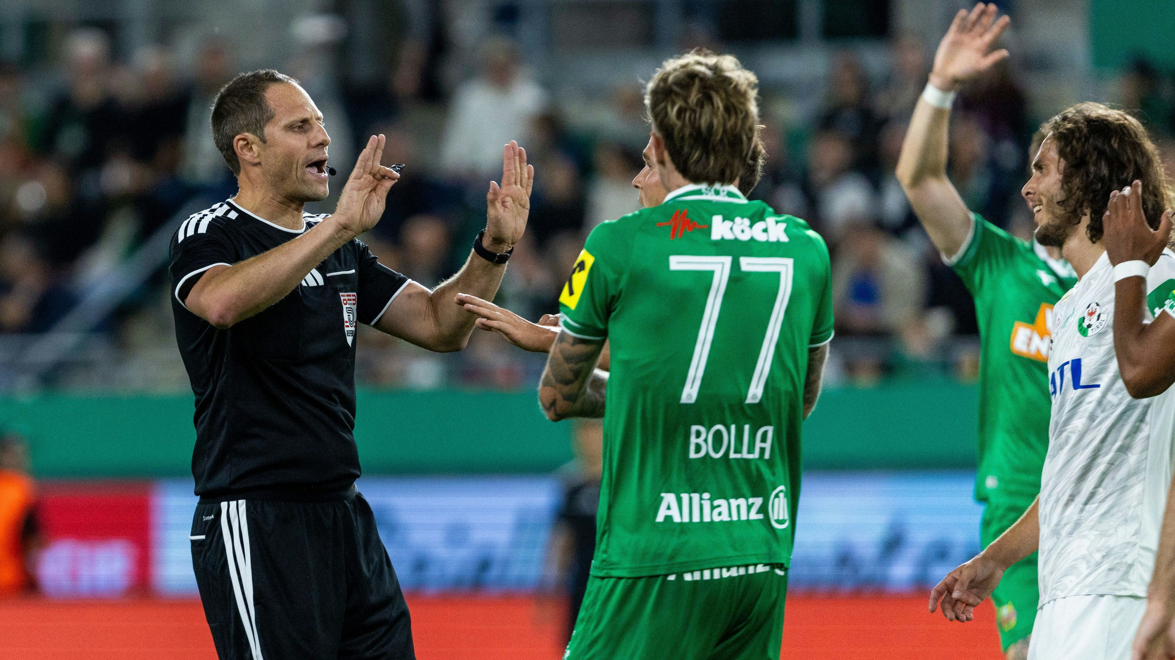 Kein VAR-Elfer für Rapid: 