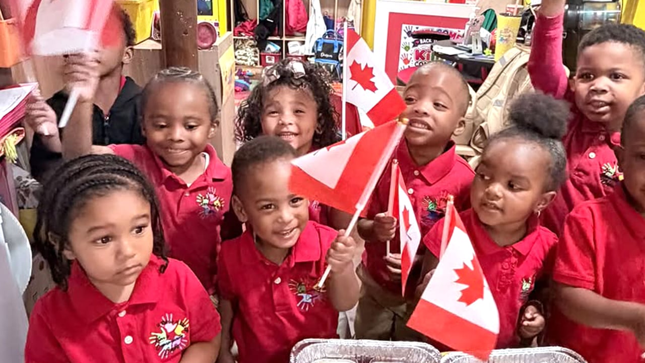 Preschoolers ‘travel’ to Canada from Baltimore, Md. | The Moment