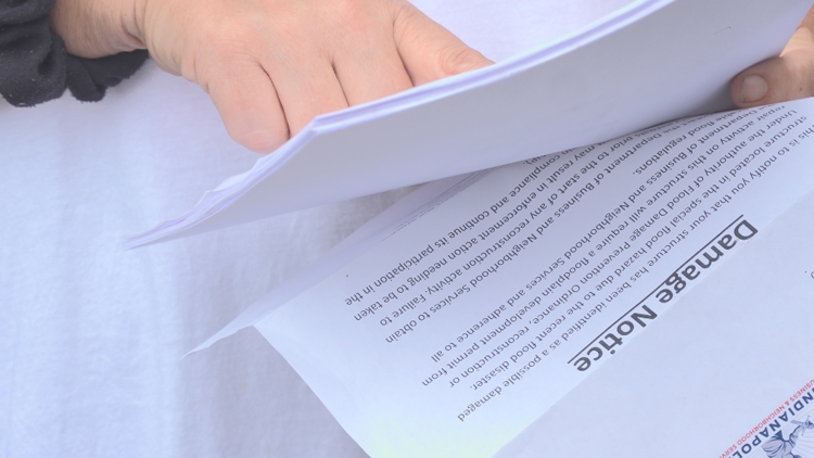 'Unless you know the lingo, you really don't understand it' | Indianapolis flood damage letters cause confusion