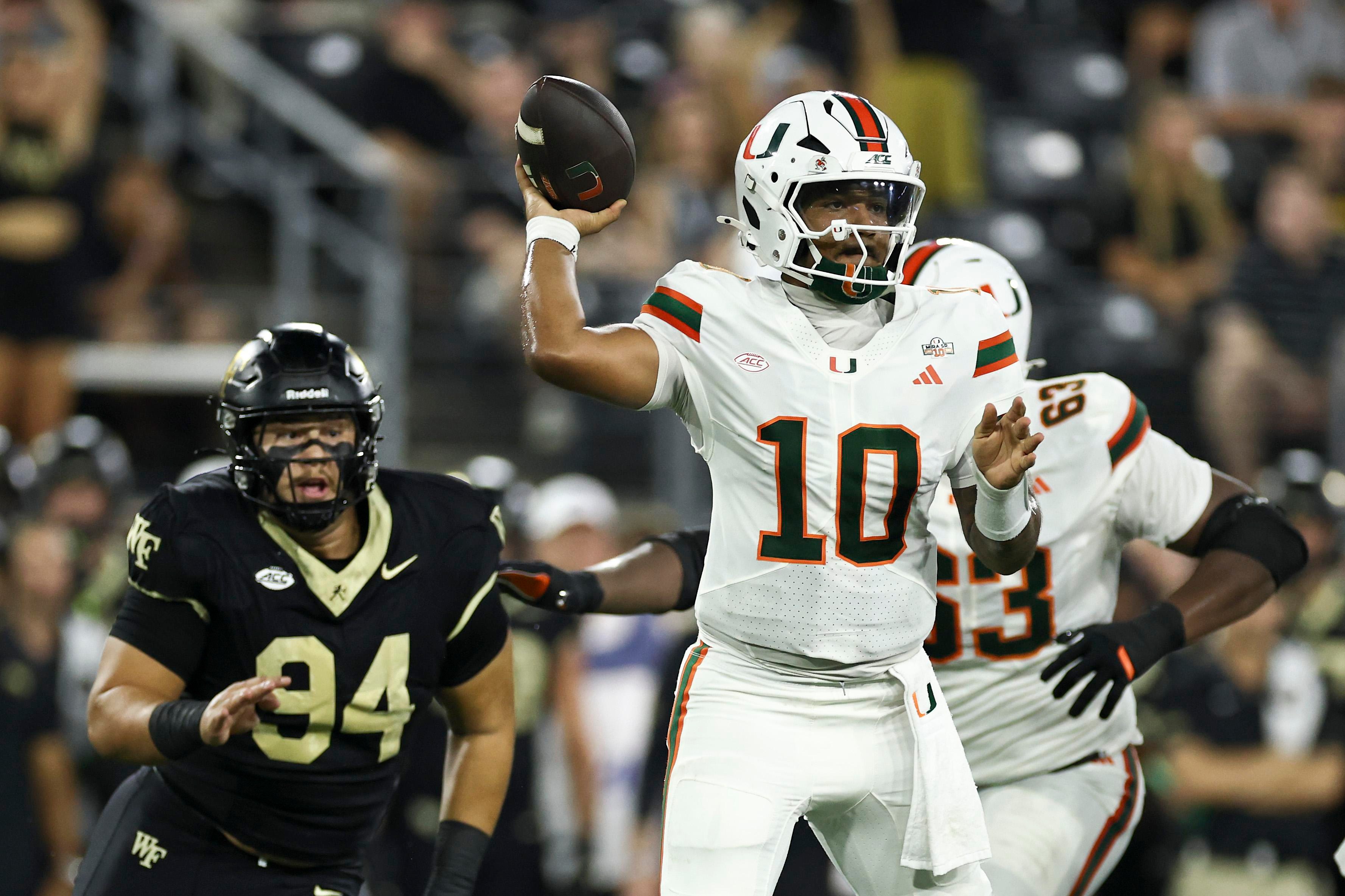 Recap: Miami survives Wake Forest 33-20