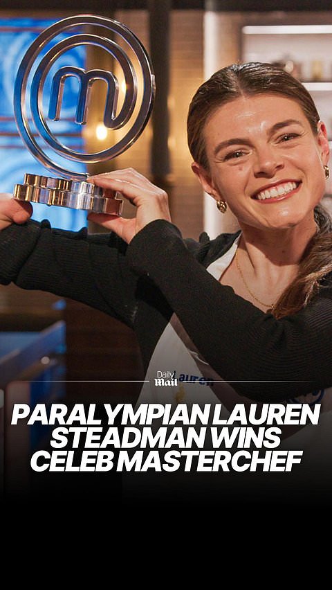 Paralympic athlete Lauren Steadman wins Celebrity MasterChef