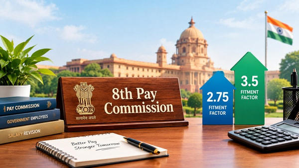 8th Pay Commission: How much salary hike will a 2.75 or 3.5 fitment ...