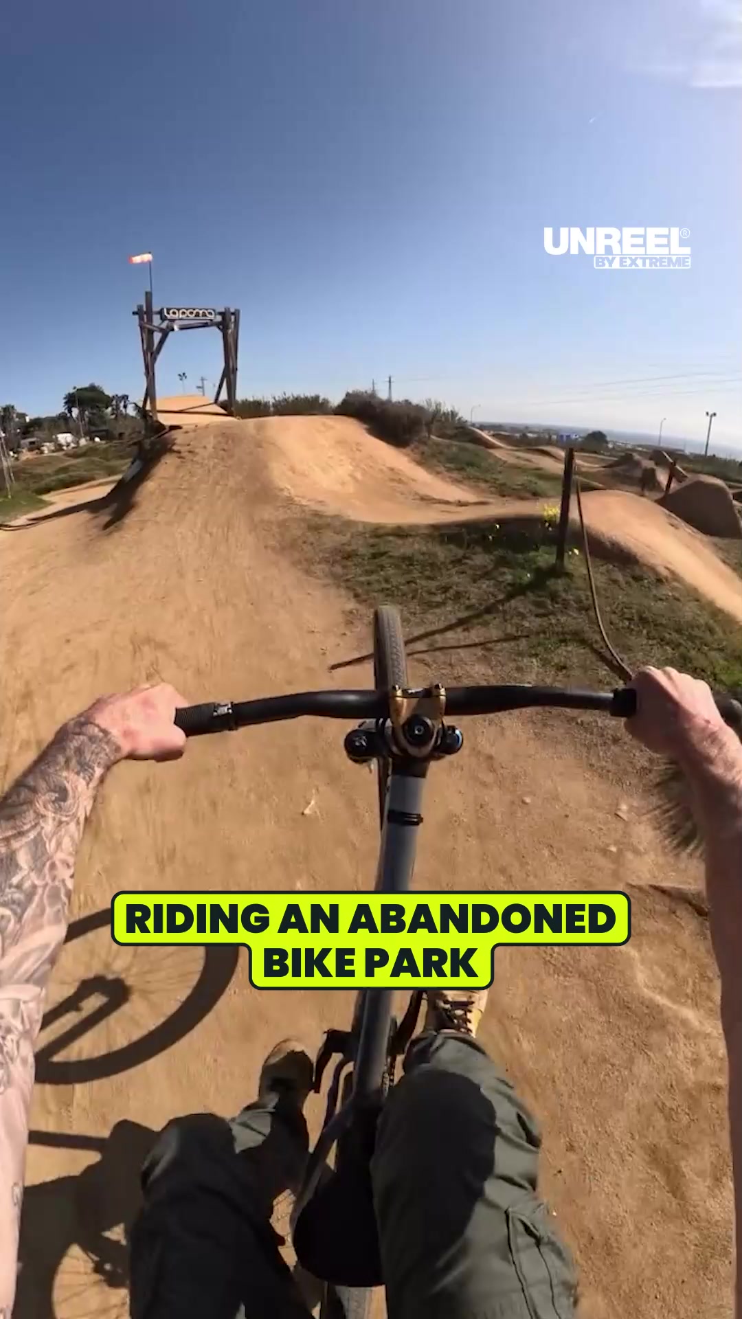 POV dirt jump madness at Unreel Bike Park | First person MTB tricks ...