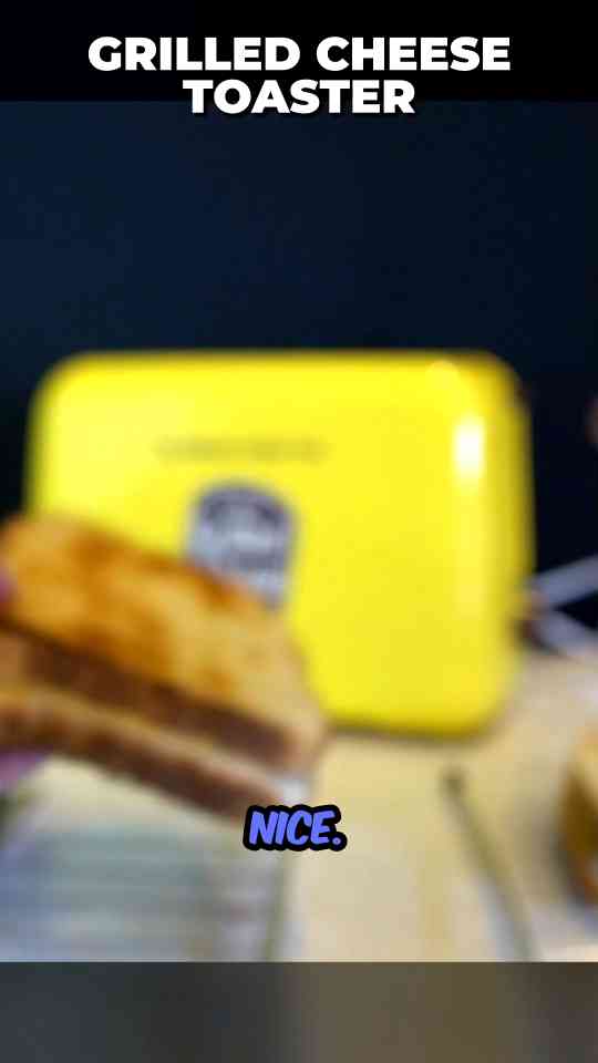 A toaster just for grilled cheese?