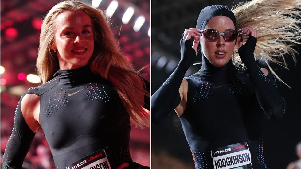 Keely Hodgkinson reveals secrets behind futuristic full-body speed suit ...
