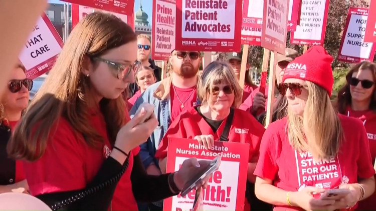 Suspended nurses now fired from Central Maine Medical Center, hospital says
