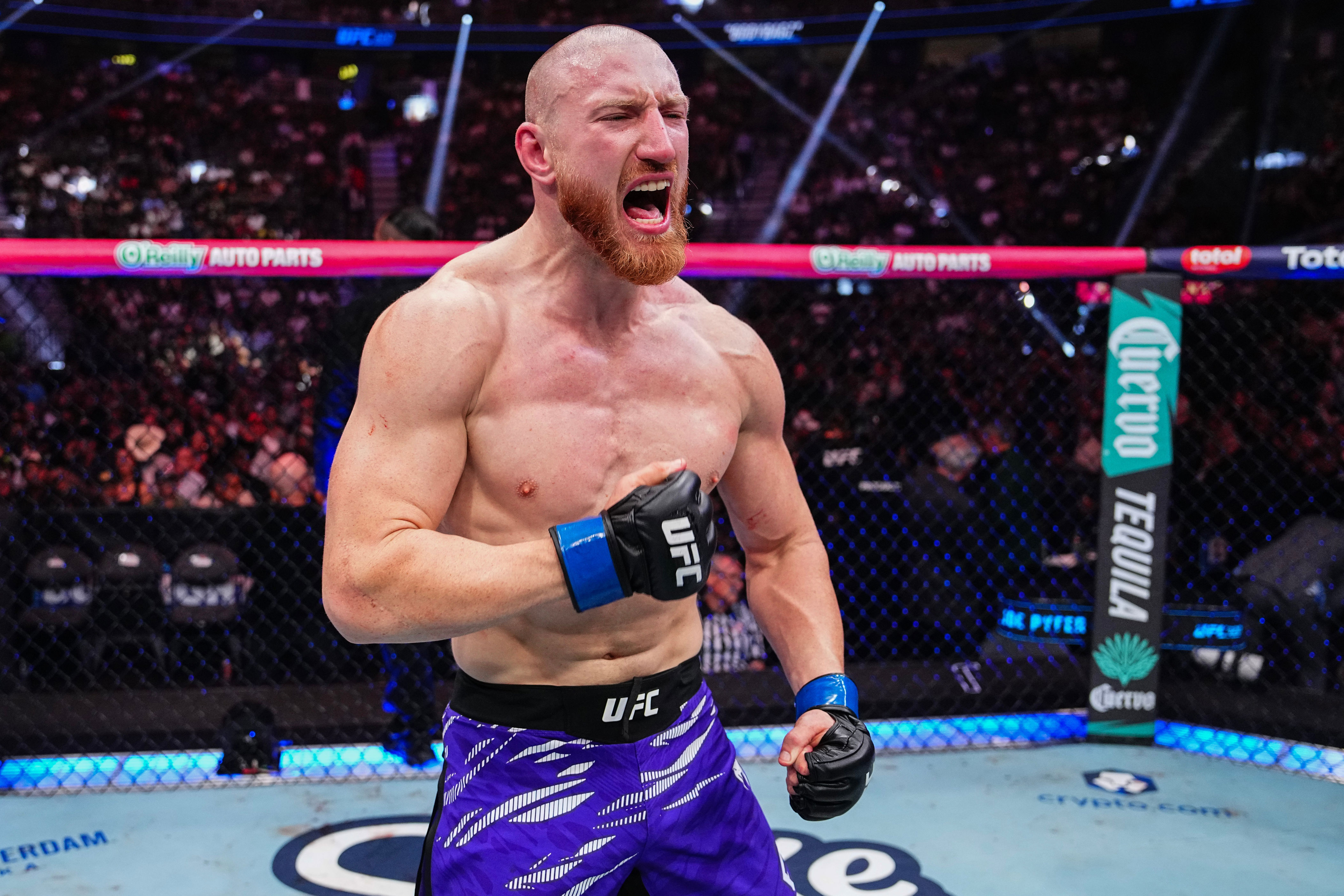 Joe Pyfer dominates Luke Rockhold at RAF 13